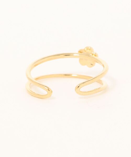 MARY QUANT（マリークワント）の「ダブルラインメタル リング（リング・レディース・ゴールド/シルバー・FREE）」の7枚目の写真