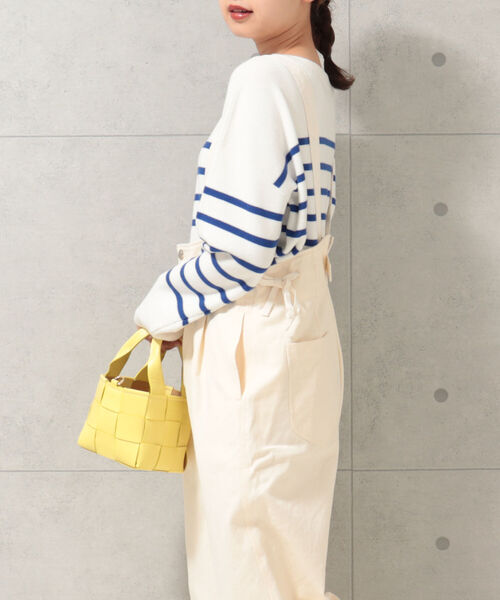 andrea cardone（アンドレアカルドネ）の「【andrea cardone/アンドレアカルドネ】レザーバスケット ミニトートバッグ（トートバッグ・レディース・イエロー/グリーン/ライトパープル・FREE）」の10枚目の写真