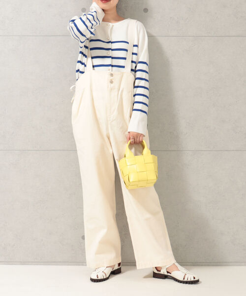 andrea cardone（アンドレアカルドネ）の「【andrea cardone/アンドレアカルドネ】レザーバスケット ミニトートバッグ（トートバッグ・レディース・イエロー/グリーン/ライトパープル・FREE）」の4枚目の写真