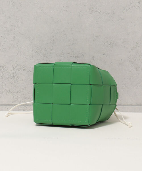 andrea cardone（アンドレアカルドネ）の「【andrea cardone/アンドレアカルドネ】レザーバスケット ミニトートバッグ（トートバッグ・レディース・イエロー/グリーン/ライトパープル・FREE）」の11枚目の写真