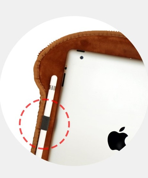 Brunch Brother(ブランチブラザー)の「ROMANE/BRUNCH BROTHER iPad Pouch(11inch対応) 2271786(PC・タブレットケース・レディース・ブラック/ベージュ・0)」の9枚目の写真