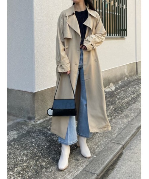 SLY（スライ）の「HW FLARE PT-C WITH ROICA（R）EF ハイウエスト フレア デニムパンツ（デニムパンツ・レディース・ライトブルー・24inch/25inch/26inch/23inch/22inch）」の21枚目の写真