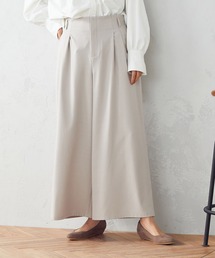 ★TVドラマ着用商品★ タック入り セミワイドパンツ
