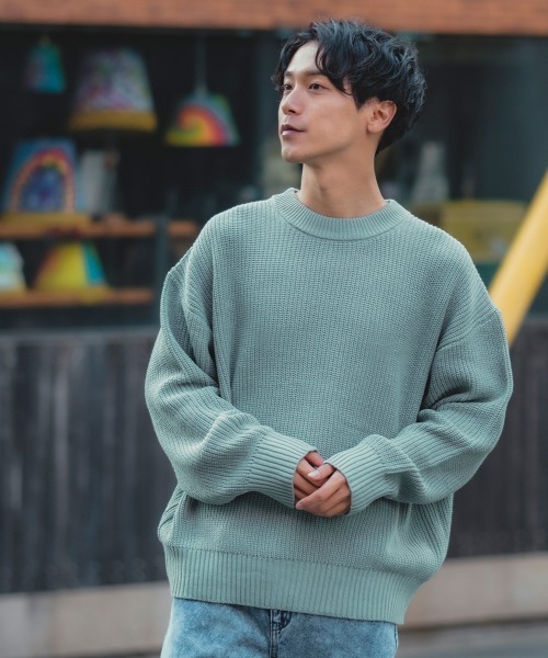 【専用ページ】Sinoon プルオーバーニット 水色 ライトブルー MUSINSA公式 | SINOON SINOON PULLOVER KNIT (LIGHT BLUE)