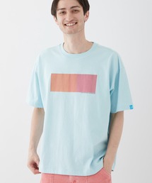 OP/オーピー ルーズシルエット アーティストコラボ企画/風間直美 プリントTシャツ 512529