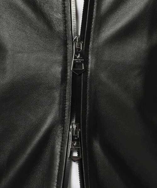 1PIU1UGUALE3  RELAX （ウノピゥウノウグァーレトレ リラックス）の「1PIU1UGUALE3 RELAX/ウノピゥ ウノ ウグァーレ トレ リラックス/WASHABLEﾚｻﾞｰZIP HOODIE（ブルゾン・メンズ・ブラック・LARGE/MEDIUM/X-LARGE）」の6枚目の写真