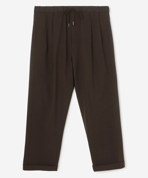 Morris & Sons（モリスアンドサンズ）の「MORRIS & SONS | 2プリーツテーパードイージーパンツ MEN（その他パンツ・メンズ・ブラウン/グレー/ダークグレー・1/2/3）」の3枚目の写真