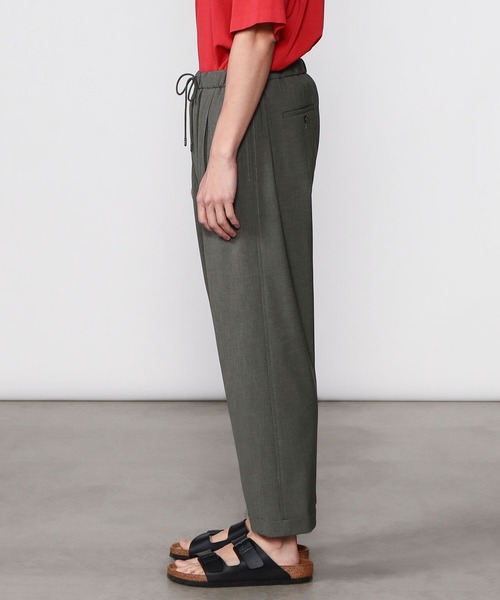 Morris & Sons（モリスアンドサンズ）の「MORRIS & SONS | 2プリーツテーパードイージーパンツ MEN（その他パンツ・メンズ・ブラウン/グレー/ダークグレー・1/2/3）」の9枚目の写真