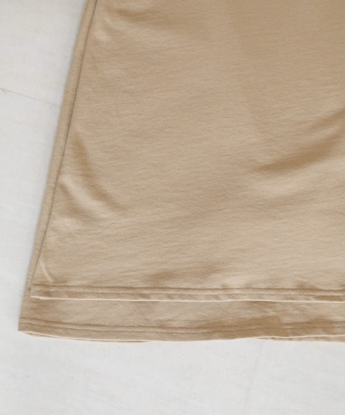 Bab（バブ）の「【選べる２サイズ】袖異素材スウェットワンピース（ワンピース・レディース・ベージュ/ブラック/グレー/カーキ・TL/FREE）」の19枚目の写真