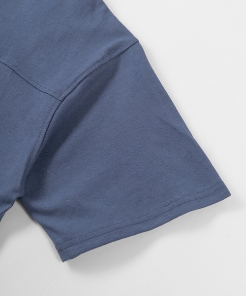 CONVERSE(コンバース)の「【CONVERSE/コンバース】 ビッグシルエット チュニック丈 ラウンドヘム フットボールT/ 半袖Tシャツ(Tシャツ/カットソー・レディース・アッシュグレー/ブラック/ネイビー/オフホワイト・M/L)」の12枚目の写真