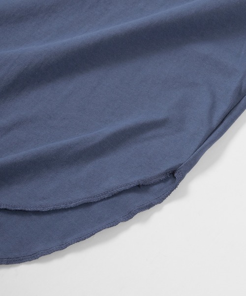CONVERSE(コンバース)の「【CONVERSE/コンバース】 ビッグシルエット チュニック丈 ラウンドヘム フットボールT/ 半袖Tシャツ(Tシャツ/カットソー・レディース・アッシュグレー/ブラック/ネイビー/オフホワイト・M/L)」の9枚目の写真