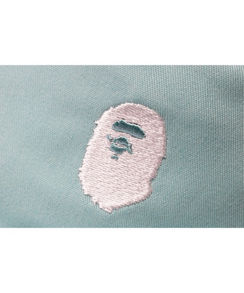 A BATHING APE（アベイシングエイプ）の「BABY MILO PATCHWORK PATTERN REVERSIBLE BUCKET HAT K（ハット・キッズ・ネイビー/グリーン・FREE）」の4枚目の写真