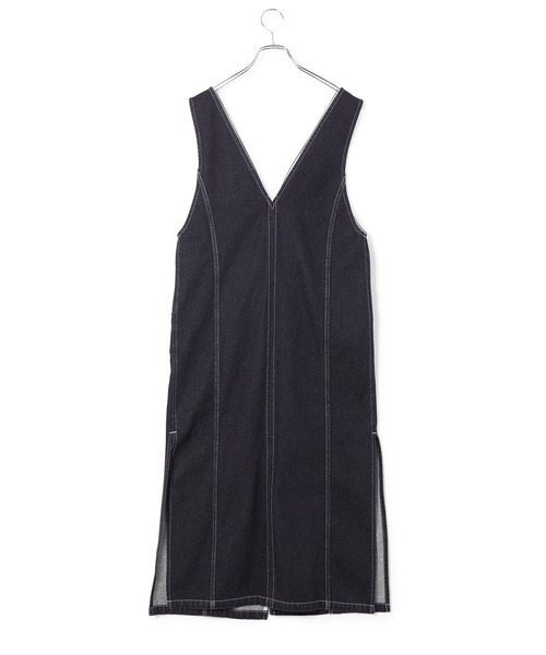 ADAM ET ROPE'（アダムエロペ）の「【WEB限定】2WAYデニムジャンパースカート（ジャンパースカート・レディース・ブルー系その他5/ブルー系その他6・FREE）」の15枚目の写真