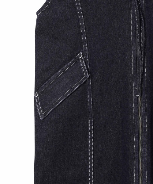 ADAM ET ROPE'（アダムエロペ）の「【WEB限定】2WAYデニムジャンパースカート（ジャンパースカート・レディース・ブルー系その他5/ブルー系その他6・FREE）」の17枚目の写真