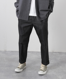【j.s.homestead】VAJIRA DENIM 2-TUCK OFFICER CROPPED