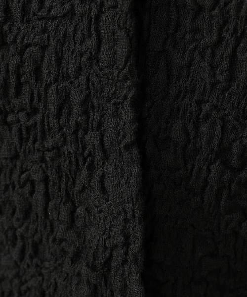 one after another NICE CLAUP（ワンアフターアナザーナイスクラップ）の「ぽこぽこ羽織り（カーディガン/ボレロ・レディース・ブラック/ピンク/アイボリー・FREE）」の16枚目の写真