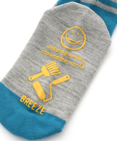 BREEZE（ブリーズ）の「ペンキソックス（ソックス/靴下・キッズ・ブルー/ブラック/オレンジ・15 /18/21）」の13枚目の写真