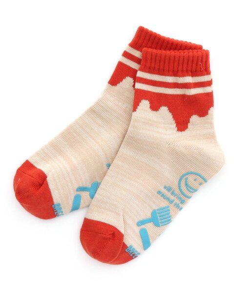 BREEZE（ブリーズ）の「ペンキソックス（ソックス/靴下・キッズ・ブルー/ブラック/オレンジ・15 /18/21）」の10枚目の写真