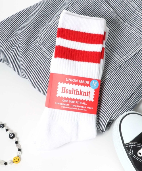 Healthknit(ヘルスニット)の「Healthknit(ヘルスニット)無地・ラインソックス/スポーツソックス/ロング靴下/2足セット(ソックス/靴下・メンズ・ホワイト系その他/イエロー系その他/ホワイト系その他2/ホワイト系その他3/ホワイト系その他4/ホワイト系その他5/グレー系その他・M/S)」の18枚目の写真