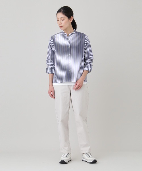 SUNSPEL（サンスペル）の「WOMEN’S HEAVY COTTON TWILL（その他パンツ・レディース・オフホワイト/ブラック・2/1）」の10枚目の写真