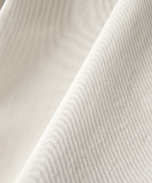 SUNSPEL（サンスペル）の「WOMEN’S HEAVY COTTON TWILL（その他パンツ・レディース・オフホワイト/ブラック・2/1）」の6枚目の写真