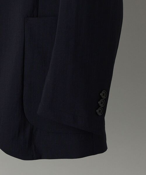 SHIPS（シップス）の「SHIPS:＜セットアップ対応＞ リネンライク ジャケット（テーラードジャケット・メンズ・ネイビー・LARGE/X-LARGE/MEDIUM/SMALL）」の10枚目の写真