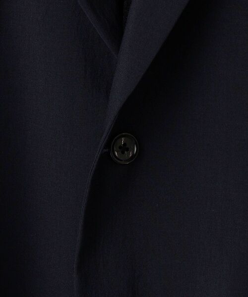 SHIPS（シップス）の「SHIPS:＜セットアップ対応＞ リネンライク ジャケット（テーラードジャケット・メンズ・ネイビー・LARGE/X-LARGE/MEDIUM/SMALL）」の9枚目の写真