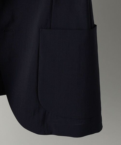 SHIPS（シップス）の「SHIPS:＜セットアップ対応＞ リネンライク ジャケット（テーラードジャケット・メンズ・ネイビー・LARGE/X-LARGE/MEDIUM/SMALL）」の8枚目の写真