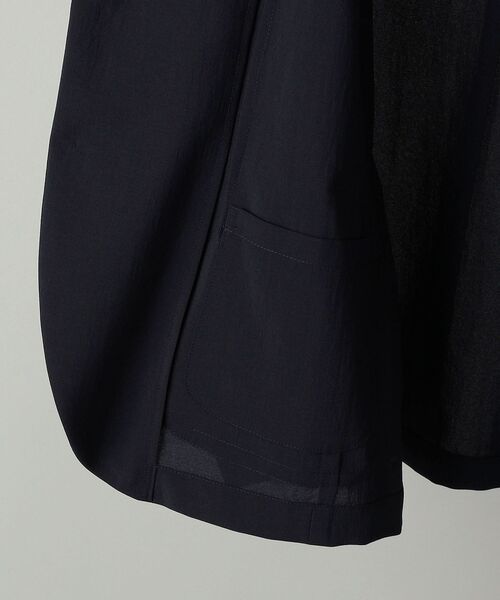 SHIPS（シップス）の「SHIPS:＜セットアップ対応＞ リネンライク ジャケット（テーラードジャケット・メンズ・ネイビー・LARGE/X-LARGE/MEDIUM/SMALL）」の7枚目の写真