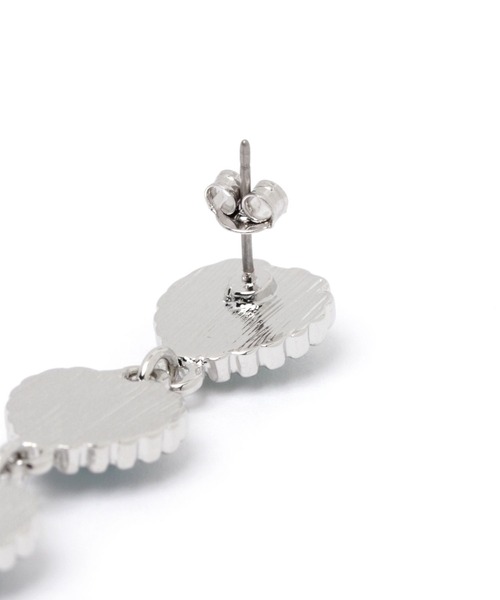 Me%（ミィパーセント）の「トリプルハートピアス（ピアス（両耳用）・レディース・イエロー/グレー/ブラック・FREE）」の10枚目の写真