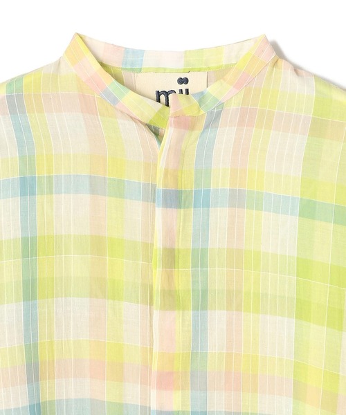mii(ミー)の「mii/ミー/Limited khadi shirt/カディーシャツ(シャツ/ブラウス・メンズ・イエロー・FREE)」の3枚目の写真