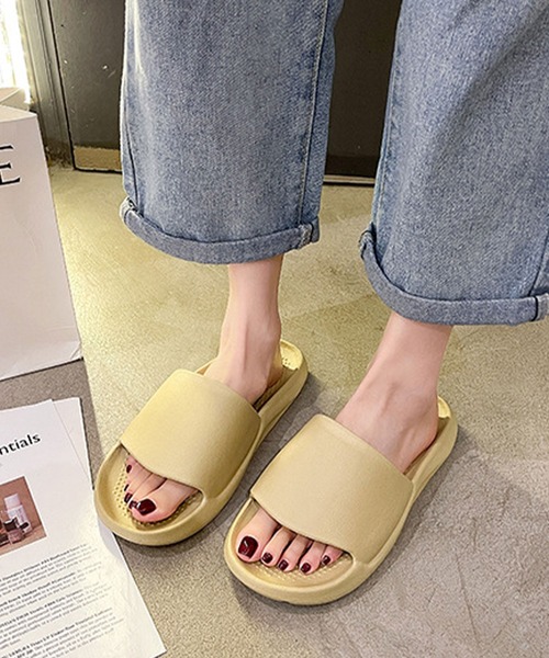 EPICKS（エピックス）の「EVAレディースカラーサンダル（サンダル・レディース・ブラック/アイボリー/オレンジ/イエロー・38-39/36-37/40-41）」の15枚目の写真