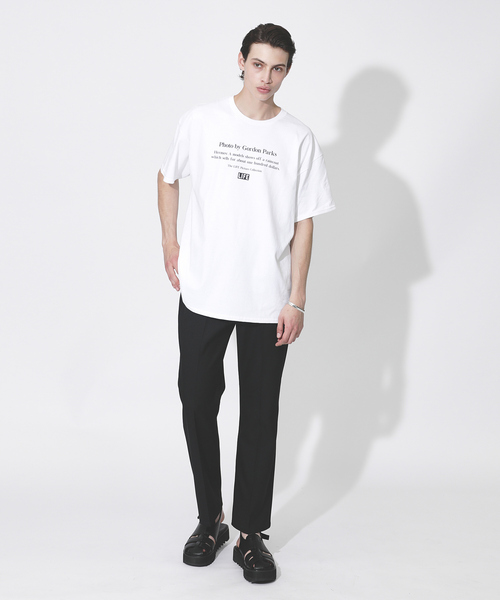 ABAHOUSE（アバハウス）の「シャークソールサンダル /ワンストラップ/バックルベルトボリュームソール/レザーグルカサンダル（サンダル・メンズ・ブラック・M/L/LL）」の2枚目の写真