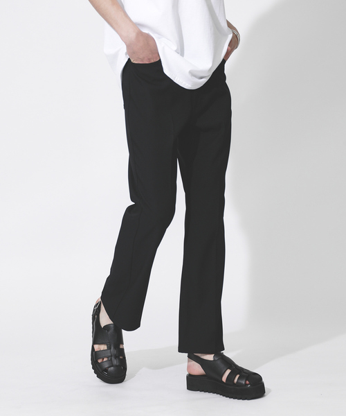 ABAHOUSE（アバハウス）の「シャークソールサンダル /ワンストラップ/バックルベルトボリュームソール/レザーグルカサンダル（サンダル・メンズ・ブラック・M/L/LL）」の13枚目の写真