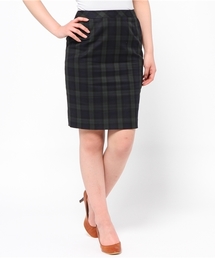 allureville | コットンストレッチ　タイトスカート(スカート)