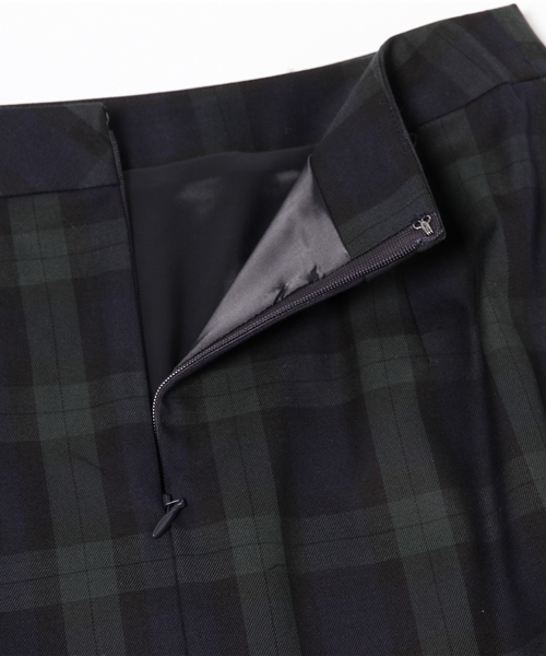 allureville（アルアバイル）の「コットンストレッチ　タイトスカート（スカート・レディース・グリーン/ブルー・1/2）」の10枚目の写真