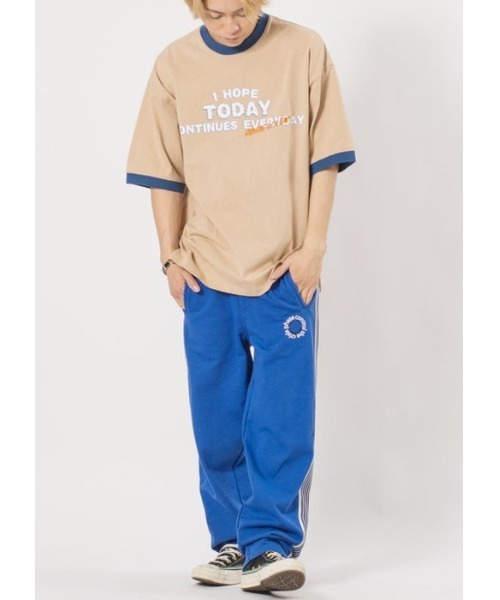 RE730(アールイーセブンサーティー)の「RE730 リンガーデザイン半袖Tシャツ(Tシャツ/カットソー・メンズ・ブラック/ベージュ/オフホワイト・MEDIUM/LARGE/X-LARGE)」の13枚目の写真