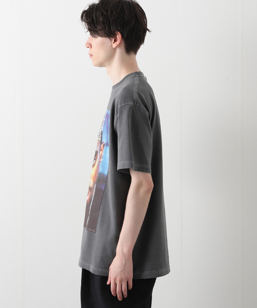 Insonnia PROJECTS(インソニアプロジェクト)の「【Insonnia Project / インソニア プロジェクト】TUPAC TEE 204(Tシャツ/カットソー・メンズ・ホワイト/ブラック・2/3)」の5枚目の写真