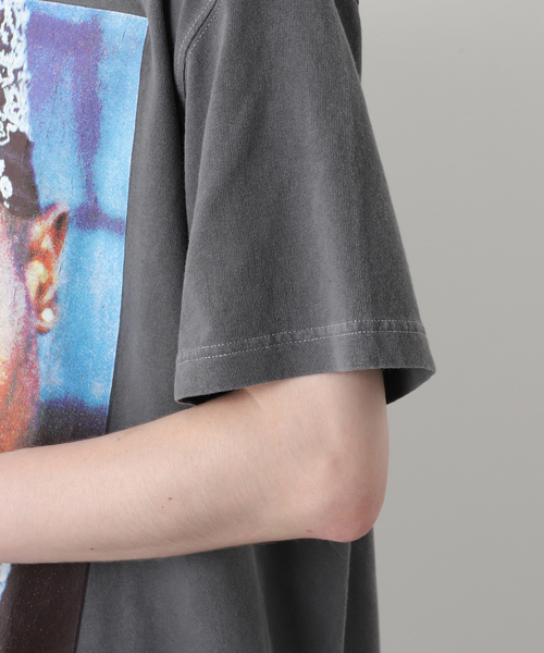 Insonnia PROJECTS(インソニアプロジェクト)の「【Insonnia Project / インソニア プロジェクト】TUPAC TEE 204(Tシャツ/カットソー・メンズ・ホワイト/ブラック・2/3)」の10枚目の写真
