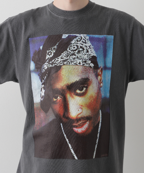 Insonnia PROJECTS(インソニアプロジェクト)の「【Insonnia Project / インソニア プロジェクト】TUPAC TEE 204(Tシャツ/カットソー・メンズ・ホワイト/ブラック・2/3)」の11枚目の写真