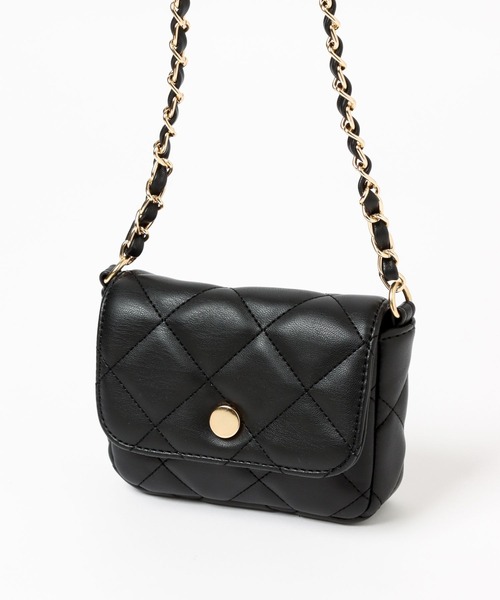 LEPSIM（レプシィム）の「マイクロチェーンミニショルダー　295272（ショルダーバッグ・レディース・ブルー/ブラック/イエロー・ONE SIZE）」の11枚目の写真