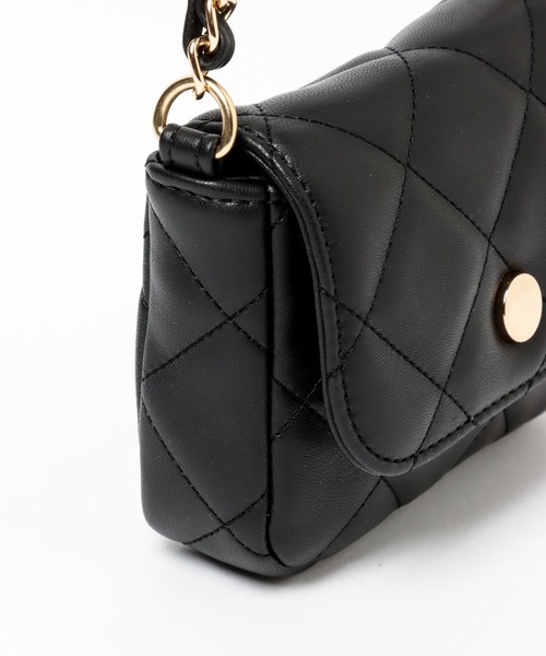 LEPSIM（レプシィム）の「マイクロチェーンミニショルダー　295272（ショルダーバッグ・レディース・ブルー/ブラック/イエロー・ONE SIZE）」の16枚目の写真