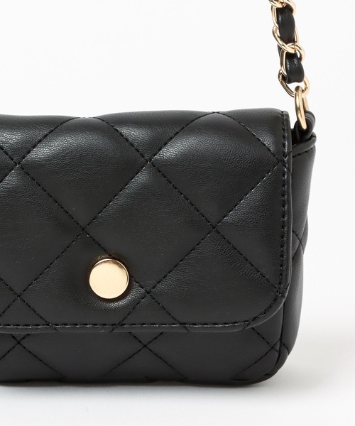 LEPSIM（レプシィム）の「マイクロチェーンミニショルダー　295272（ショルダーバッグ・レディース・ブルー/ブラック/イエロー・ONE SIZE）」の17枚目の写真