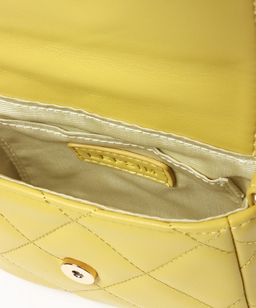 LEPSIM（レプシィム）の「マイクロチェーンミニショルダー　295272（ショルダーバッグ・レディース・ブルー/ブラック/イエロー・ONE SIZE）」の21枚目の写真