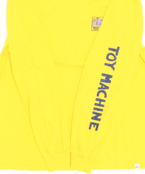 TOY MACHINE(トイ マシーン)の「【ムラサキスポーツ限定】TOY MACHINE/トイマシーン ビッグシルエット バックプリントロンT MTMFCLT1(Tシャツ/カットソー・メンズ・ホワイト/ブラック/イエロー・M/L/XL)」の5枚目の写真