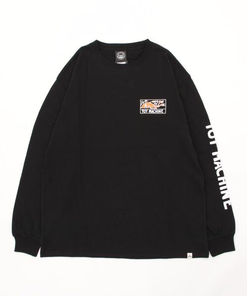 TOY MACHINE(トイ マシーン)の「【ムラサキスポーツ限定】TOY MACHINE/トイマシーン ビッグシルエット バックプリントロンT MTMFCLT1(Tシャツ/カットソー・メンズ・ホワイト/ブラック/イエロー・M/L/XL)」の9枚目の写真