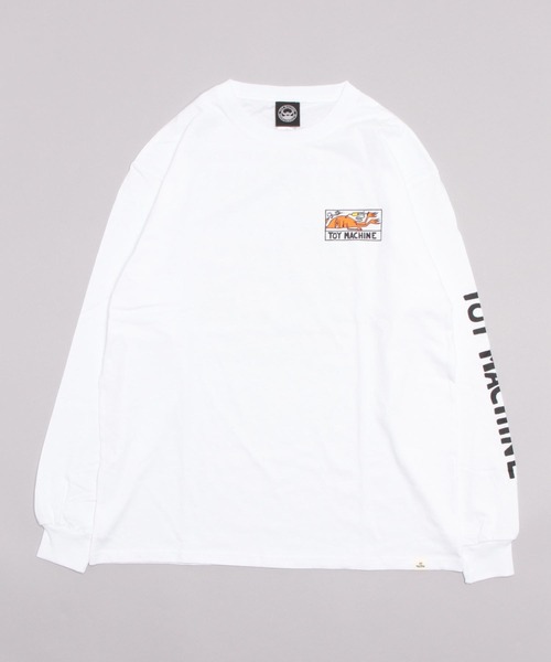 TOY MACHINE(トイ マシーン)の「【ムラサキスポーツ限定】TOY MACHINE/トイマシーン ビッグシルエット バックプリントロンT MTMFCLT1(Tシャツ/カットソー・メンズ・ホワイト/ブラック/イエロー・M/L/XL)」の8枚目の写真