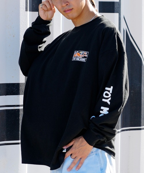 TOY MACHINE(トイ マシーン)の「【ムラサキスポーツ限定】TOY MACHINE/トイマシーン ビッグシルエット バックプリントロンT MTMFCLT1(Tシャツ/カットソー・メンズ・ホワイト/ブラック/イエロー・M/L/XL)」の11枚目の写真