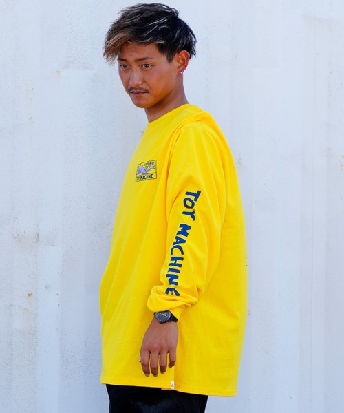 TOY MACHINE(トイ マシーン)の「【ムラサキスポーツ限定】TOY MACHINE/トイマシーン ビッグシルエット バックプリントロンT MTMFCLT1(Tシャツ/カットソー・メンズ・ホワイト/ブラック/イエロー・M/L/XL)」の22枚目の写真