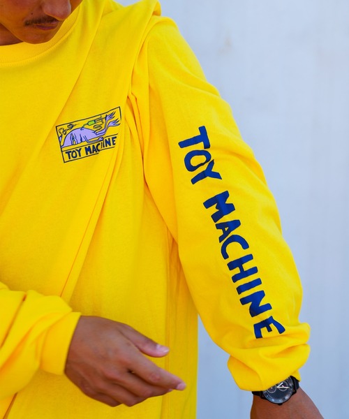 TOY MACHINE(トイ マシーン)の「【ムラサキスポーツ限定】TOY MACHINE/トイマシーン ビッグシルエット バックプリントロンT MTMFCLT1(Tシャツ/カットソー・メンズ・ホワイト/ブラック/イエロー・M/L/XL)」の21枚目の写真